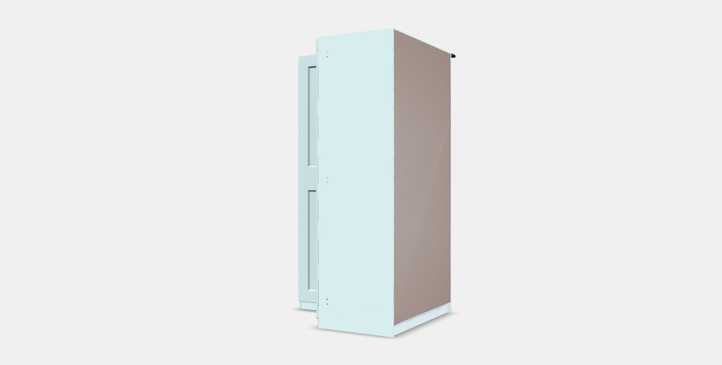PAX - GRIMO Corner wardrobe 1 Low-poly 3D model_12