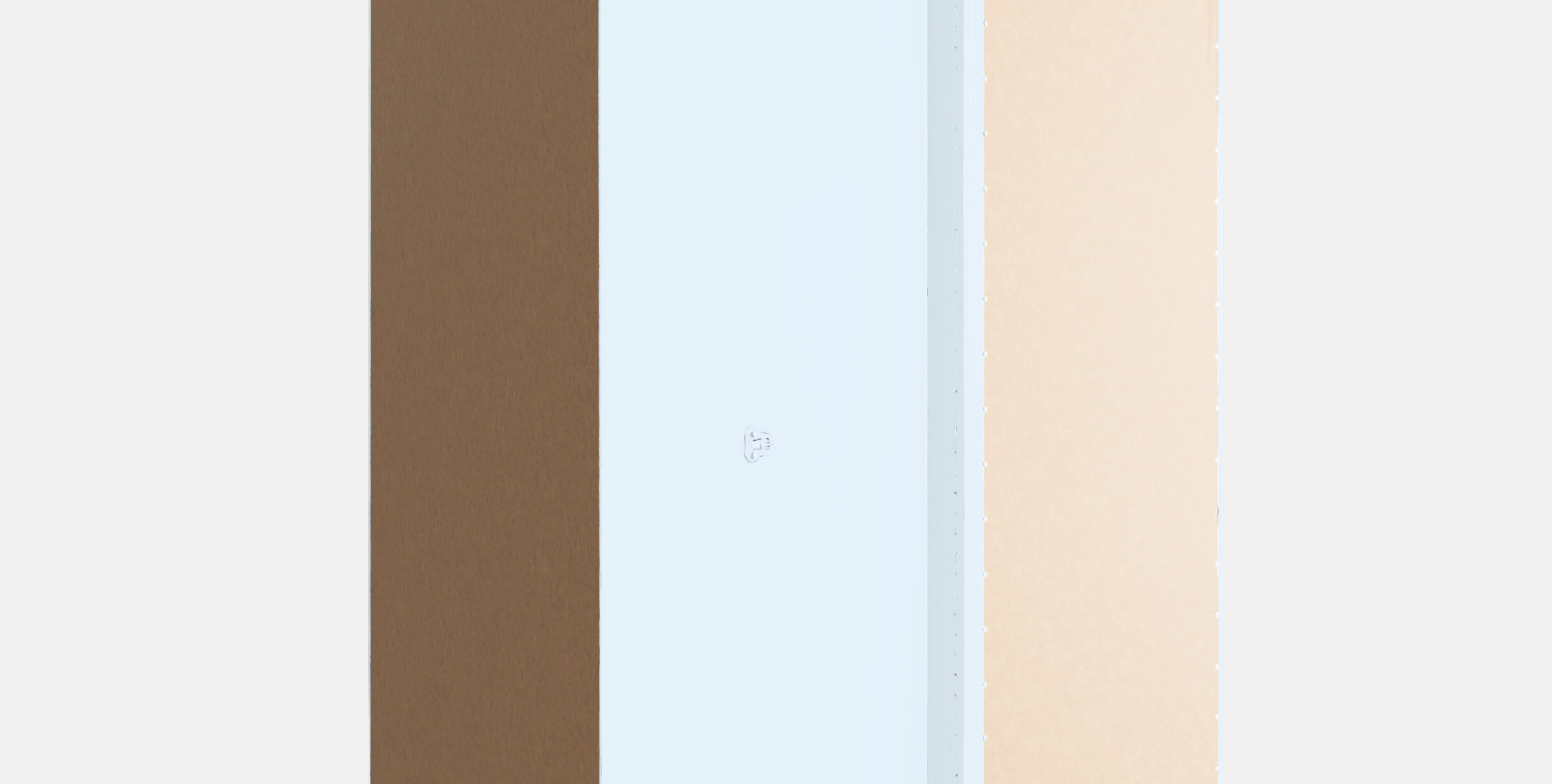 PAX - GRIMO Corner wardrobe 1 Low-poly 3D model_4