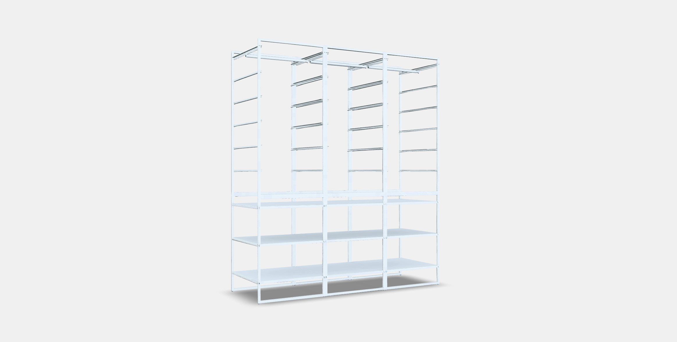 JONAXEL Wardrobe combination 1 Low-poly 3D model_16