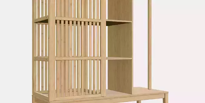 NORDKISA Open wardrobe with sliding door 1