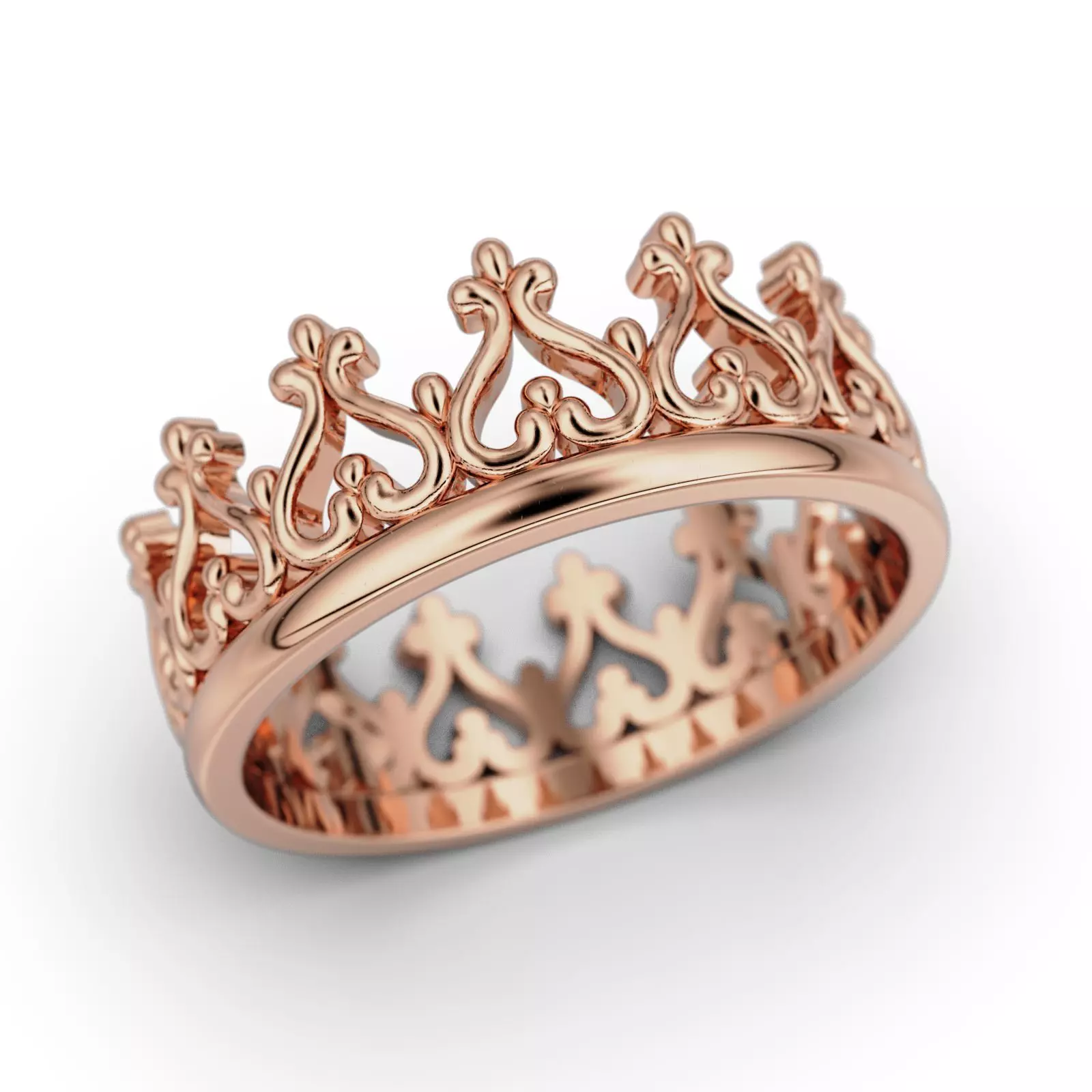 Crown ring 6 V2 3D print model