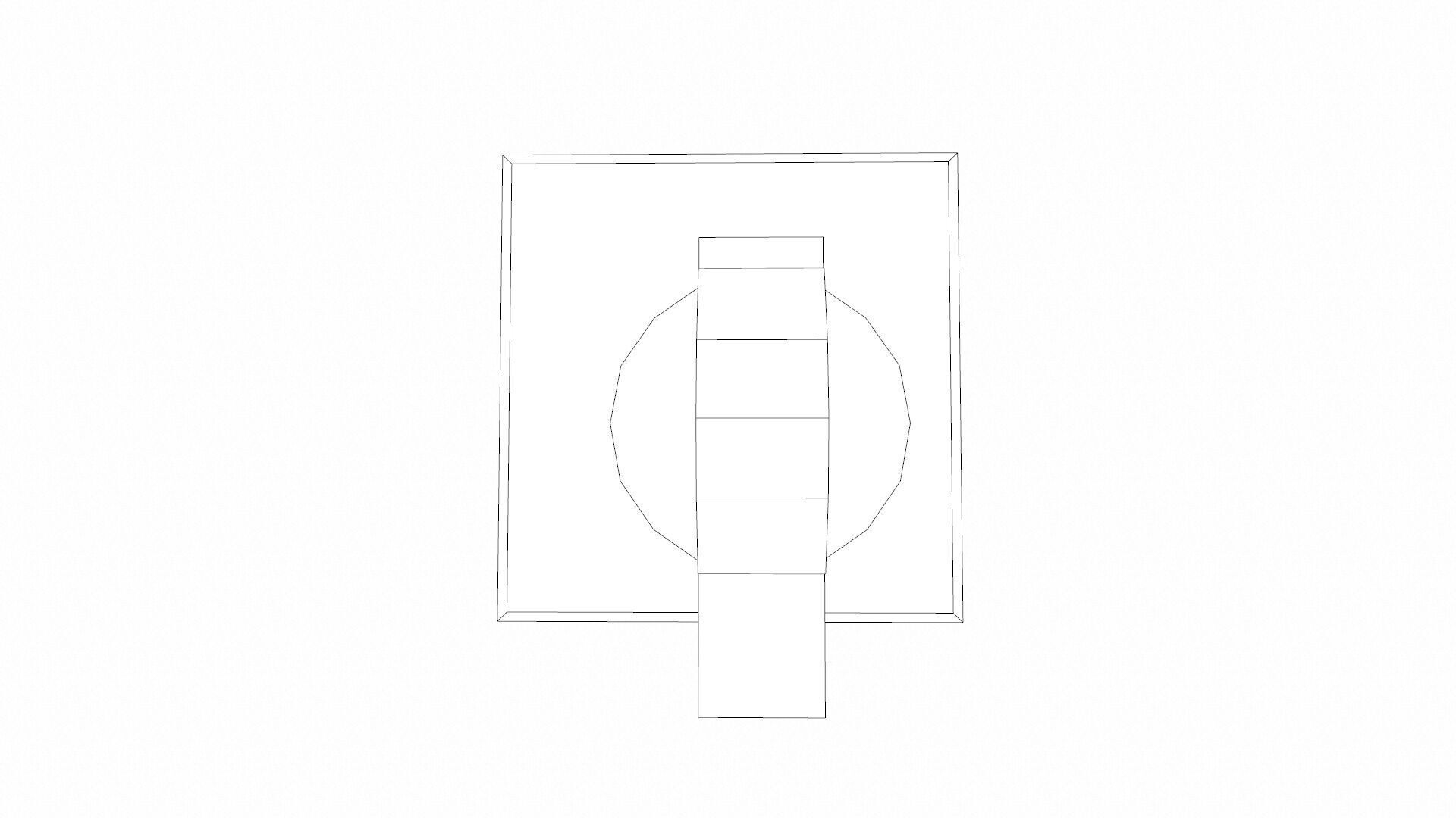 Hand Switch ON OFF Low-poly 3D model_8