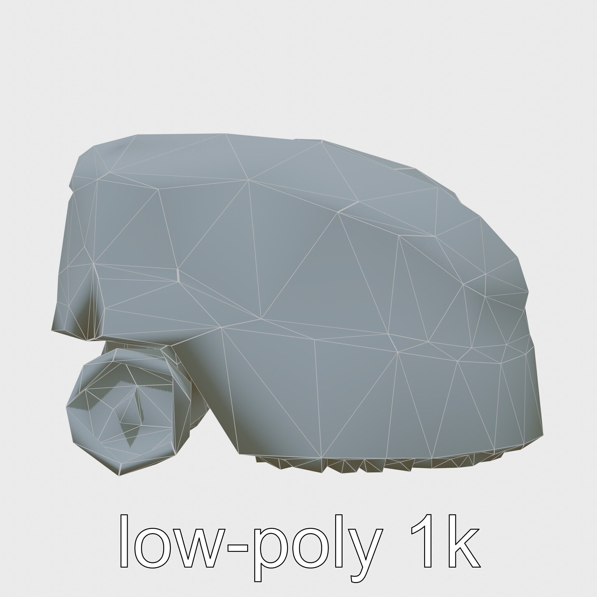 Wall-Cleaning Robot with Wheels 3D Model Low-poly 3D model_22