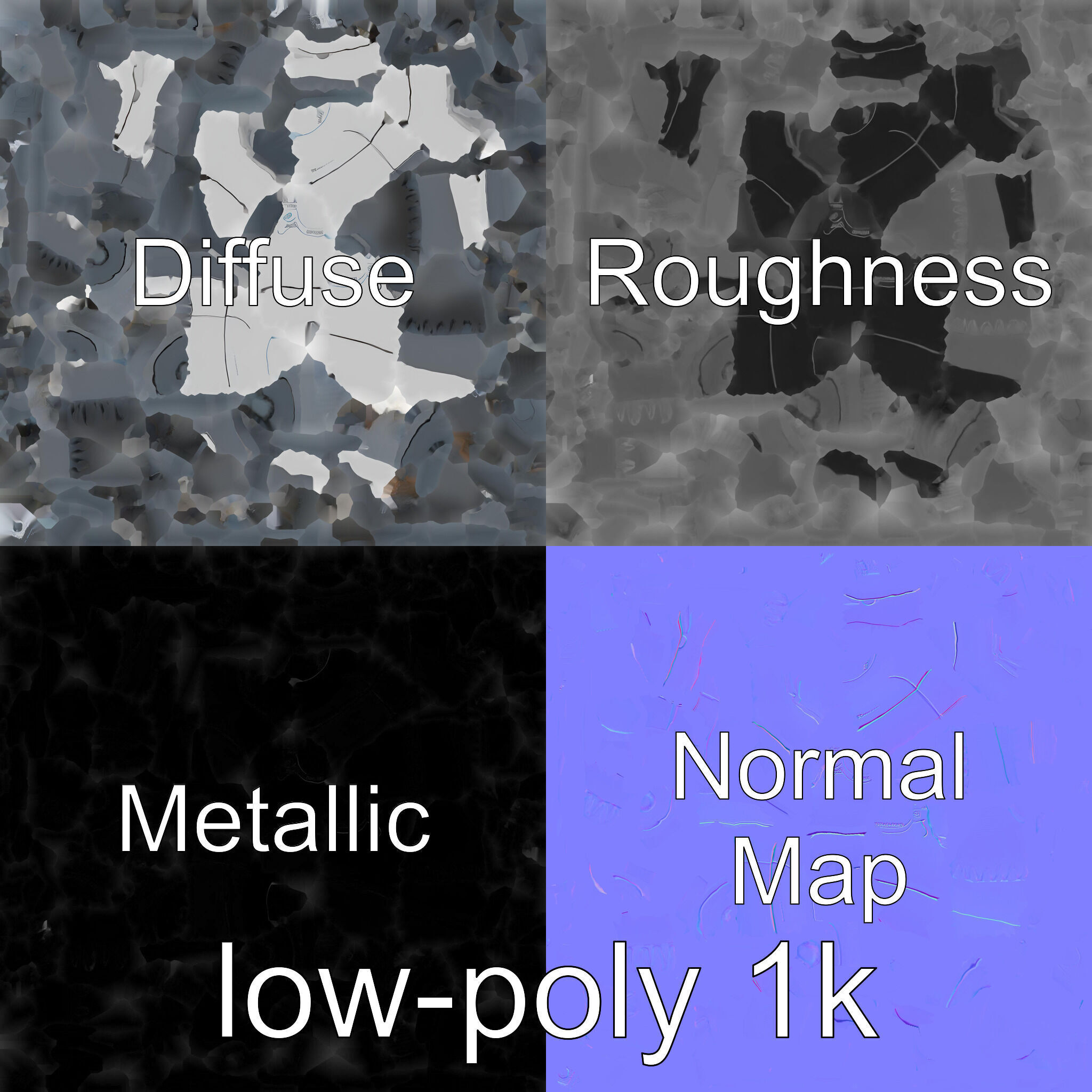 Wall-Cleaning Robot with Wheels 3D Model Low-poly 3D model_20