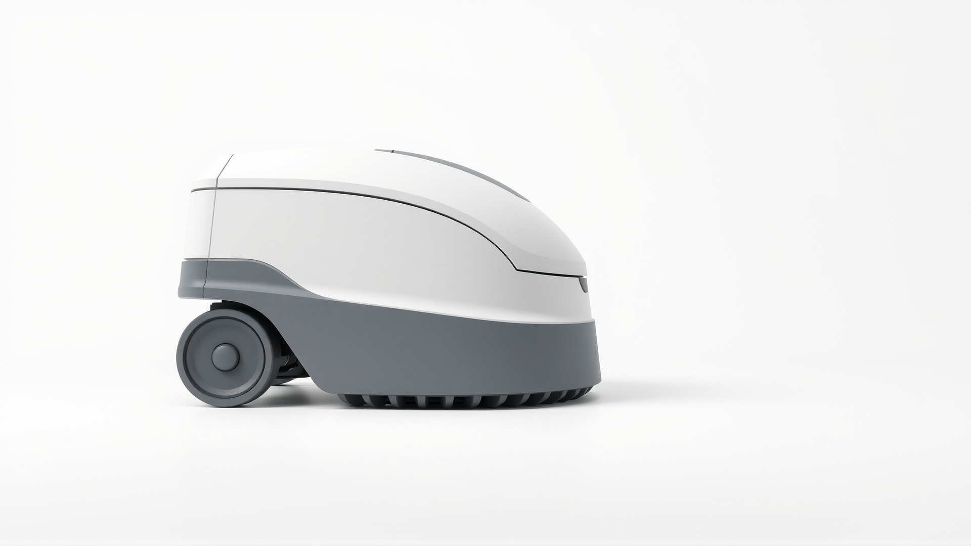 Wall-Cleaning Robot with Wheels 3D Model Low-poly 3D model_3