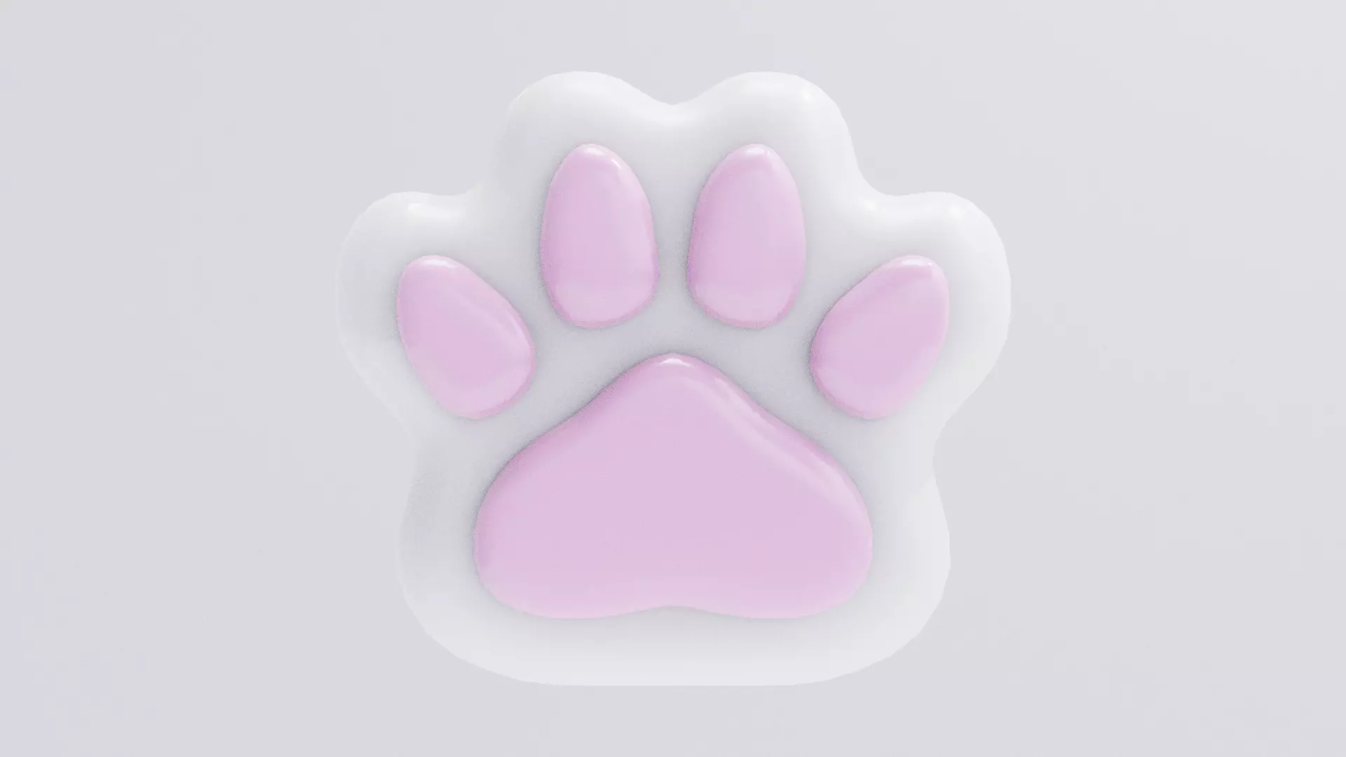 taba paw Free low-poly 3D model_0