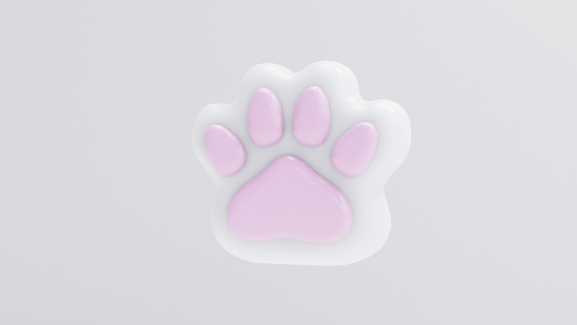 taba paw Free low-poly 3D model_2
