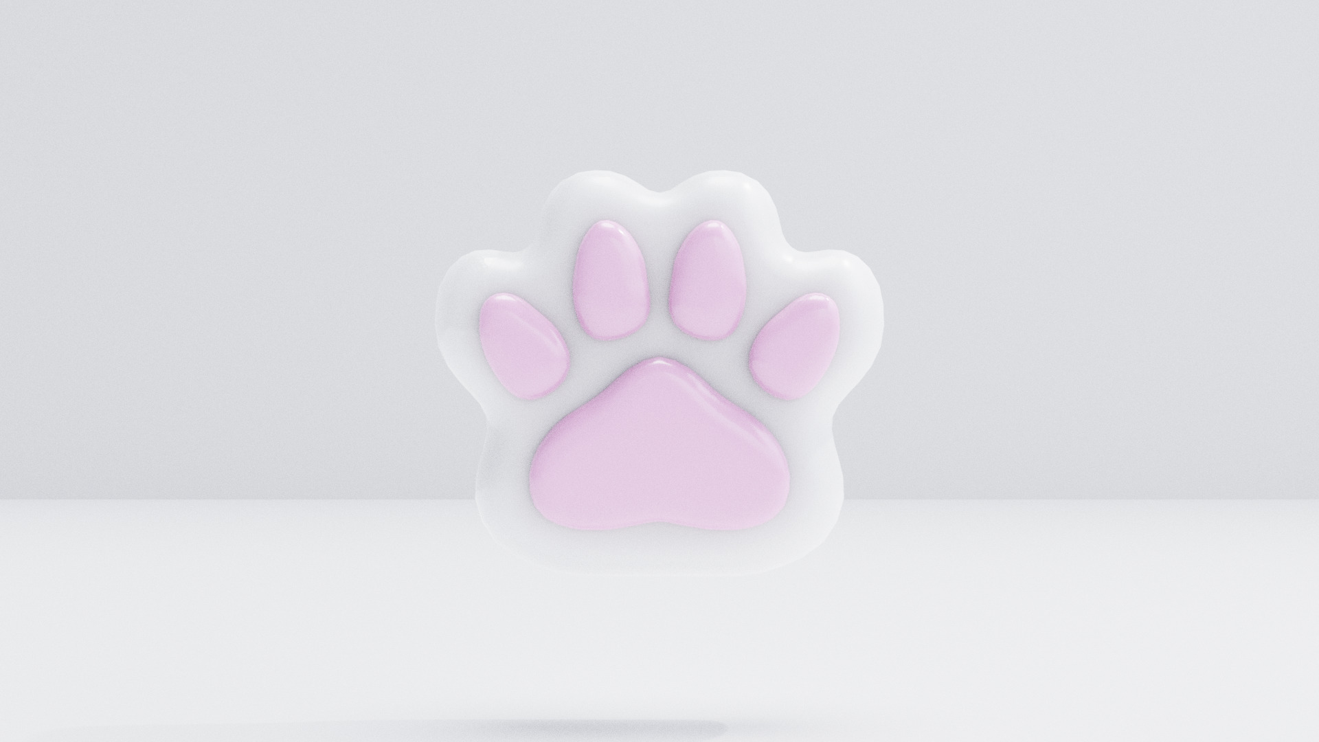 taba paw Free low-poly 3D model_1