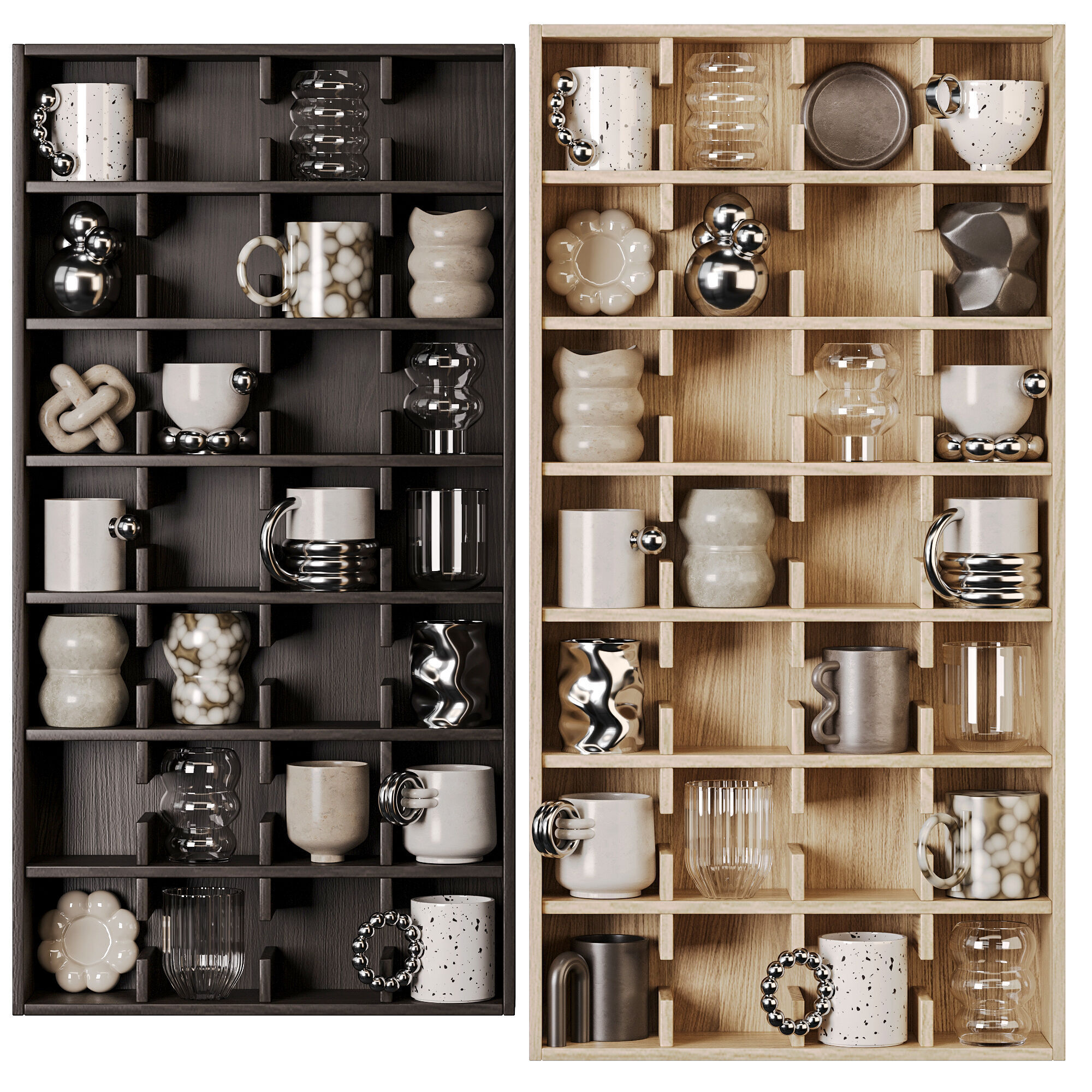 Modern Artisan Mug Collection 2 3D model_1