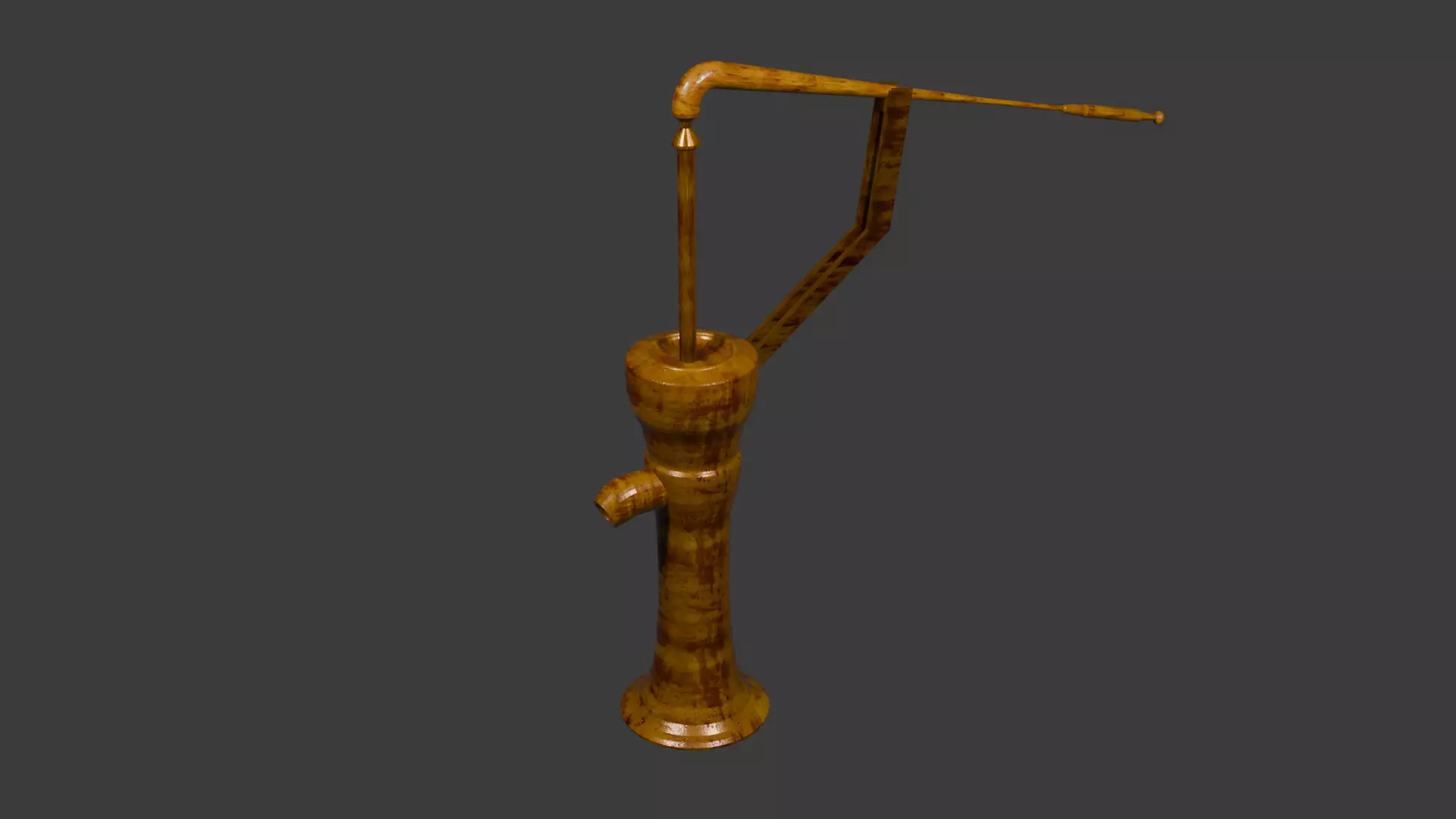 waterpomp-medieval asset-antica-props Free 3D model