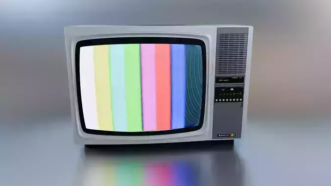 SANYO CTP-6208 CRT COLOR TELEVISION FROM 1980