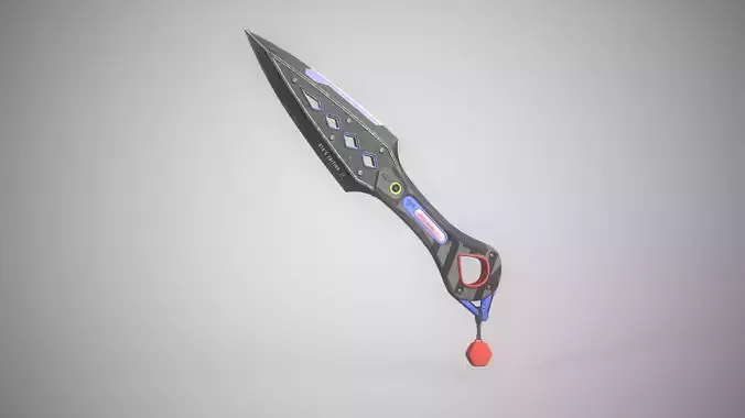 Sci-Fi Knife - Kunai