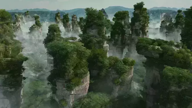 Mountains 3D model