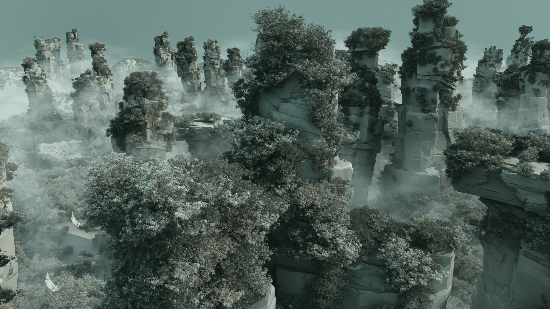 Mountains 3D model_10