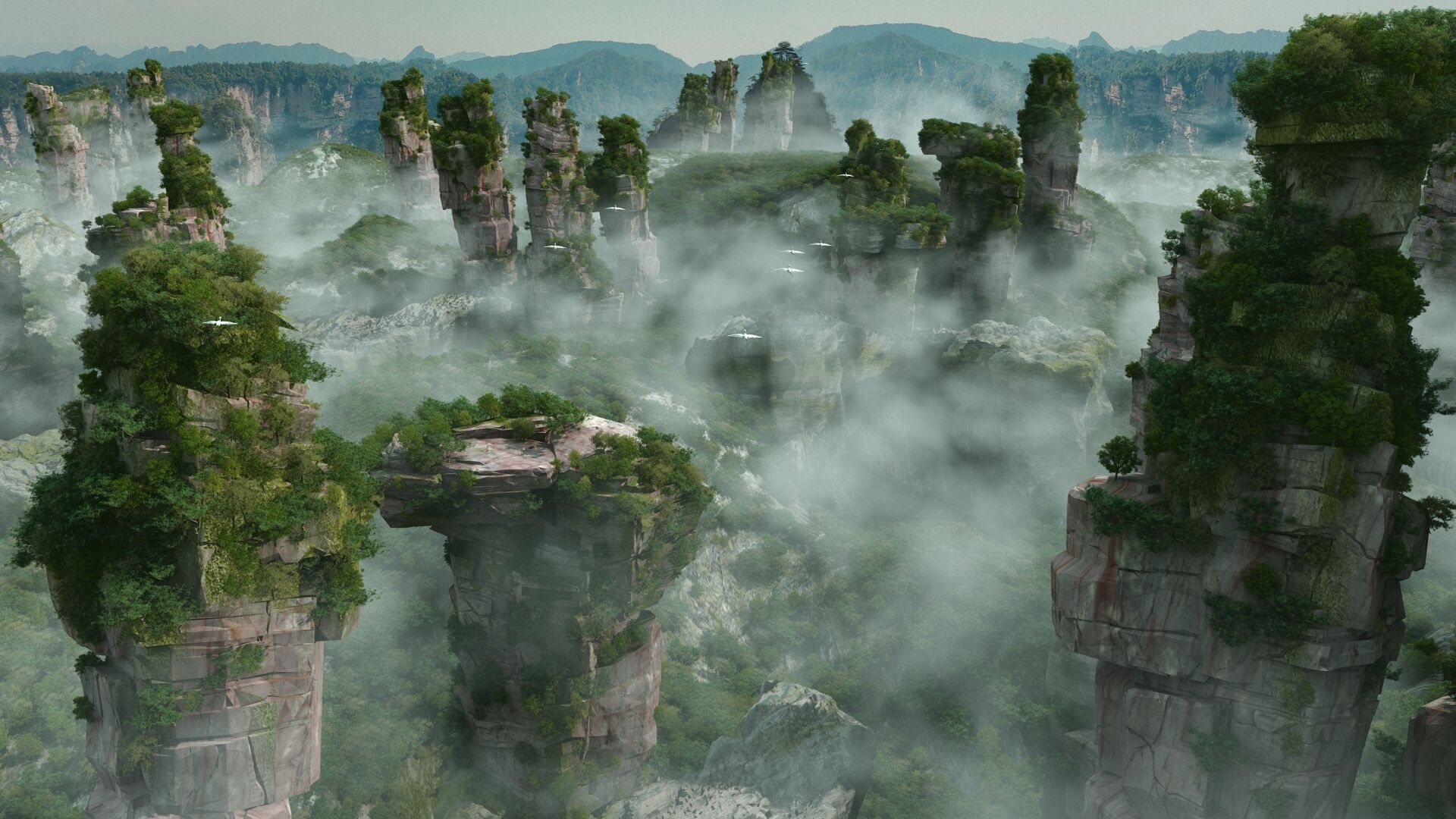 Mountains 3D model_8