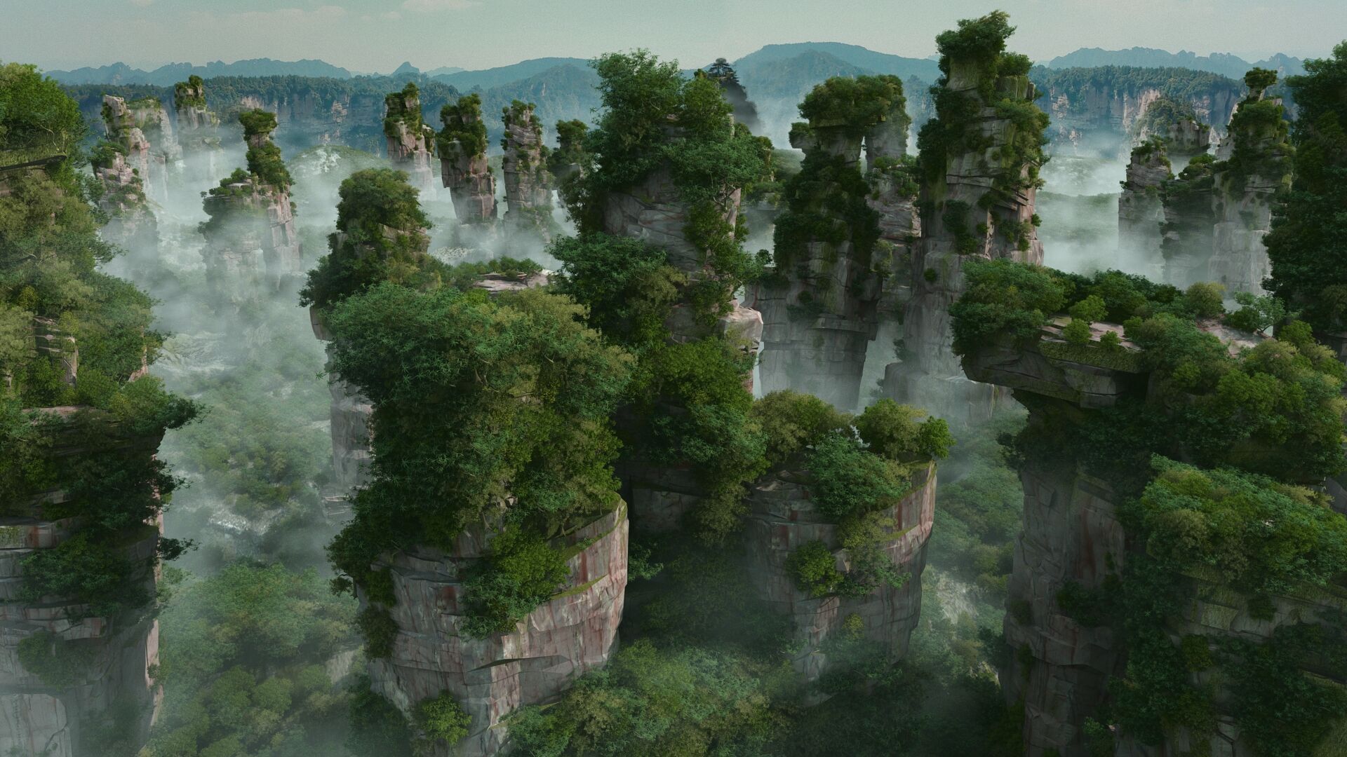 Mountains 3D model_1