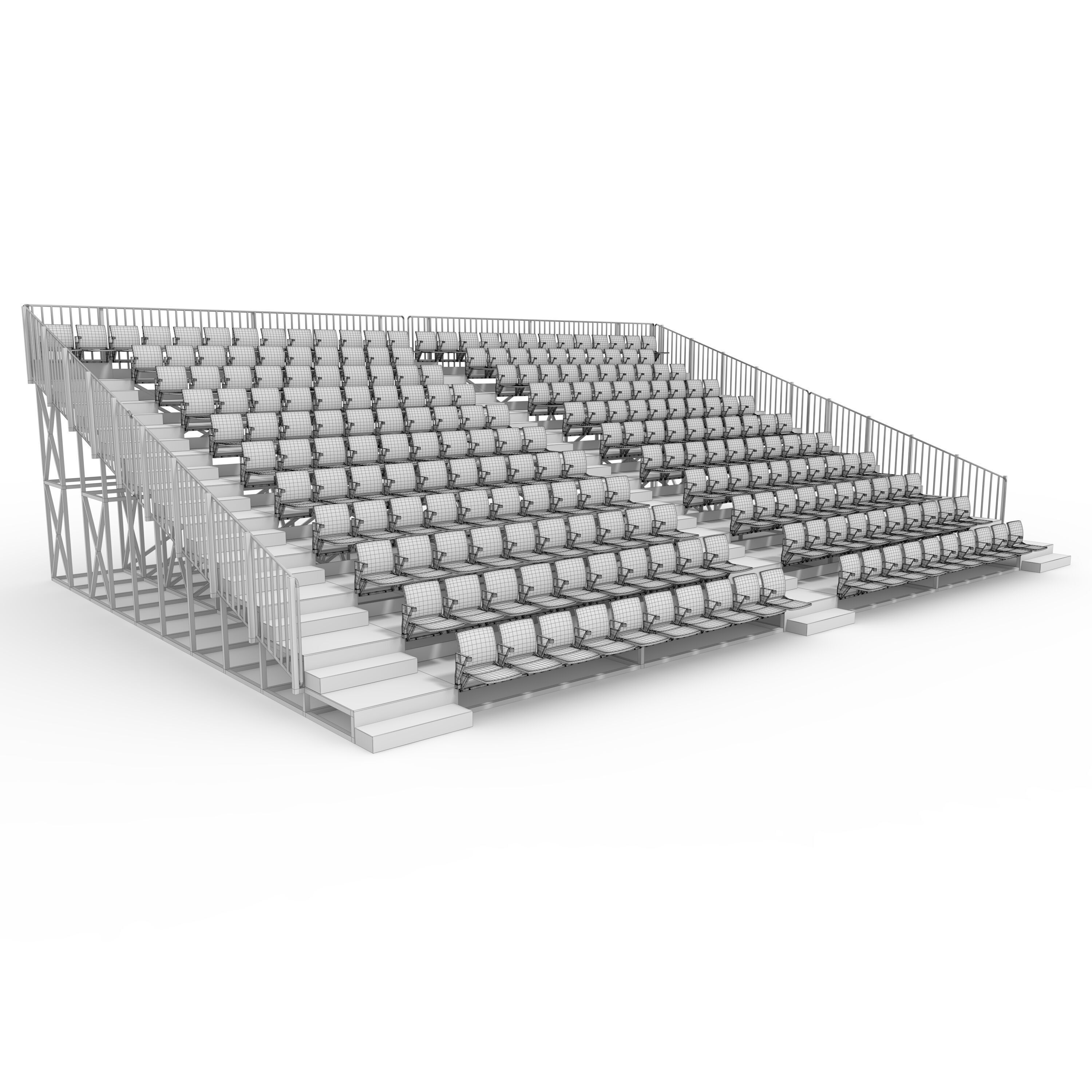 Bleachers 39 3D model_9