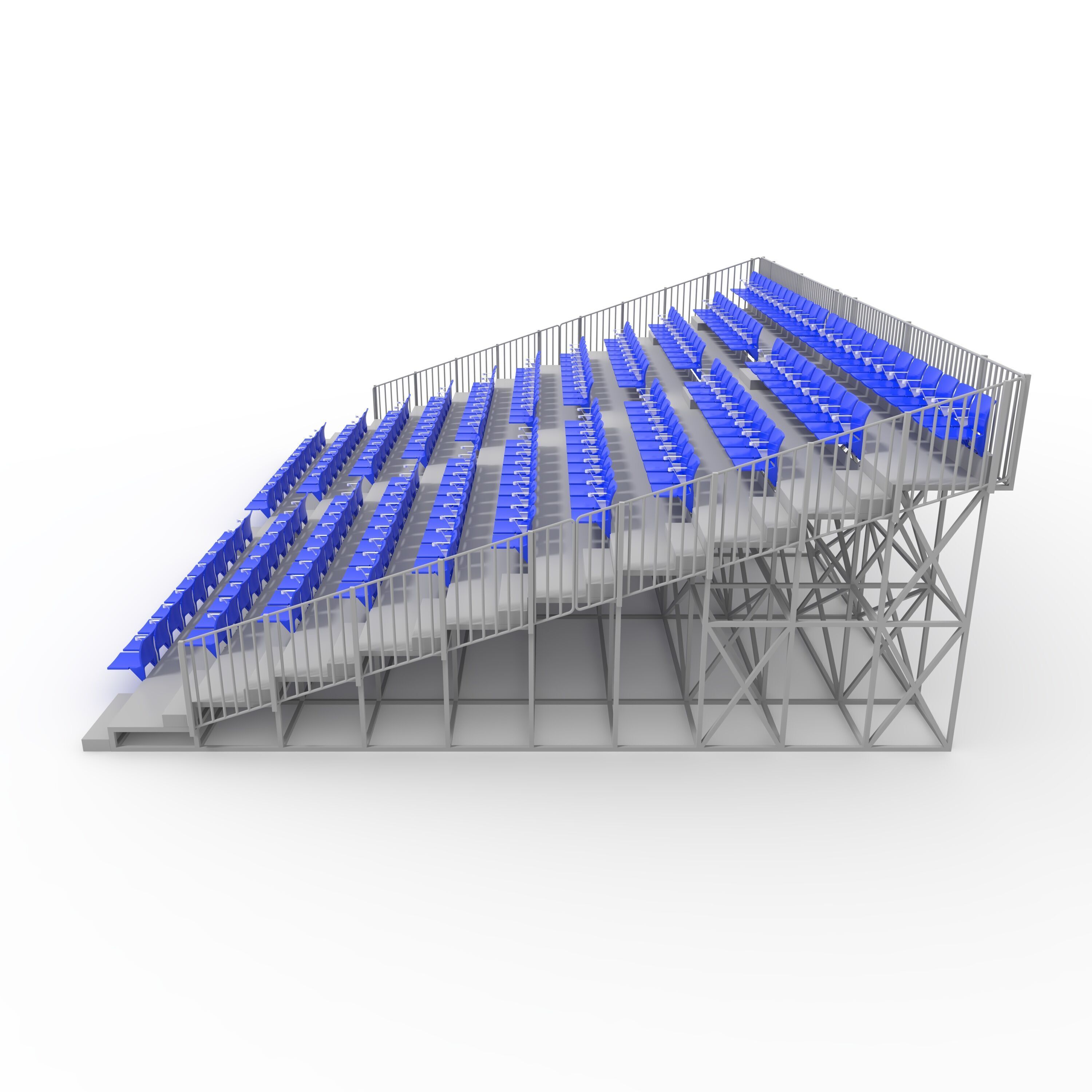 Bleachers 39 3D model_4