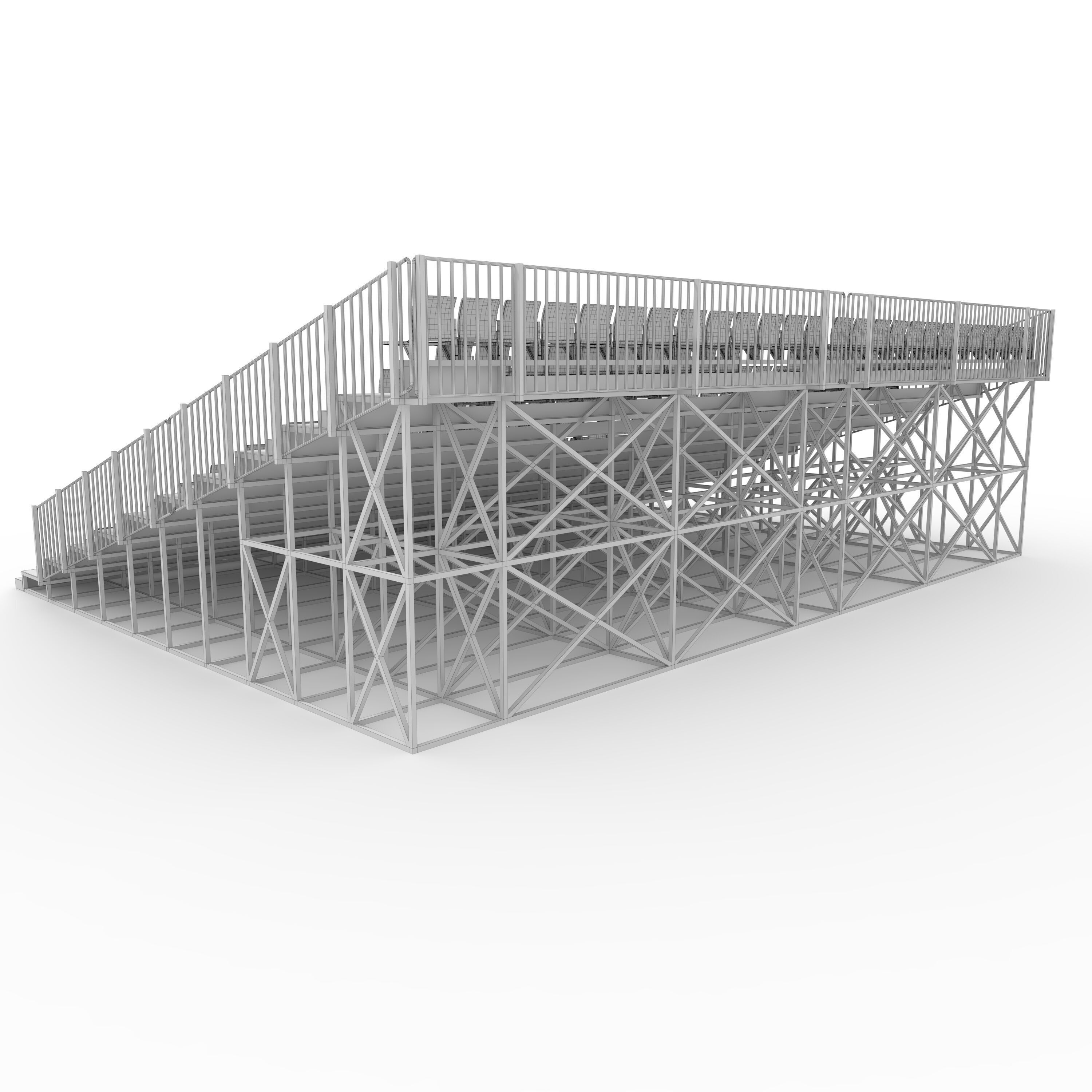 Bleachers 39 3D model_15
