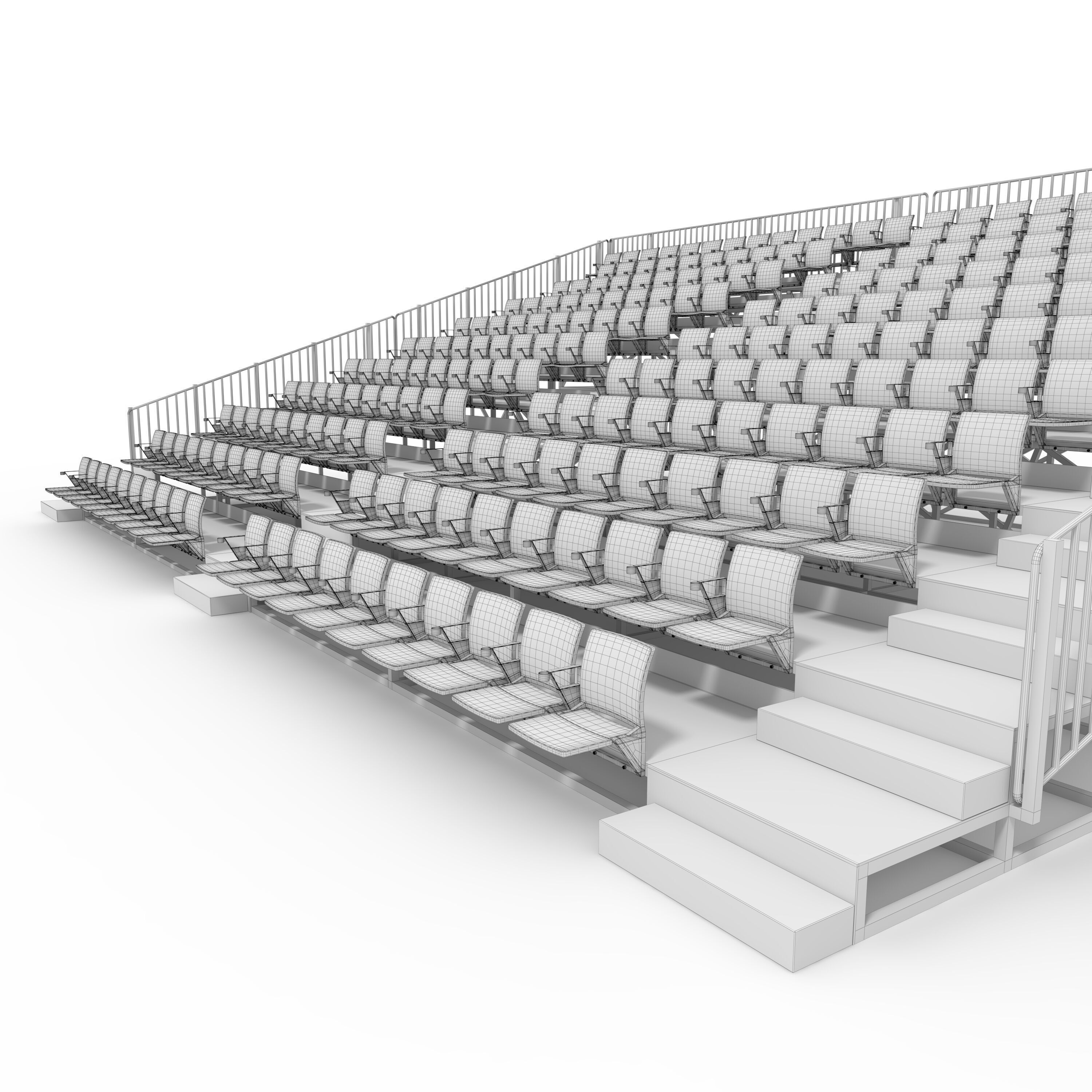 Bleachers 39 3D model_21