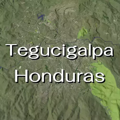 Tegucigalpa Honduras - city and urban