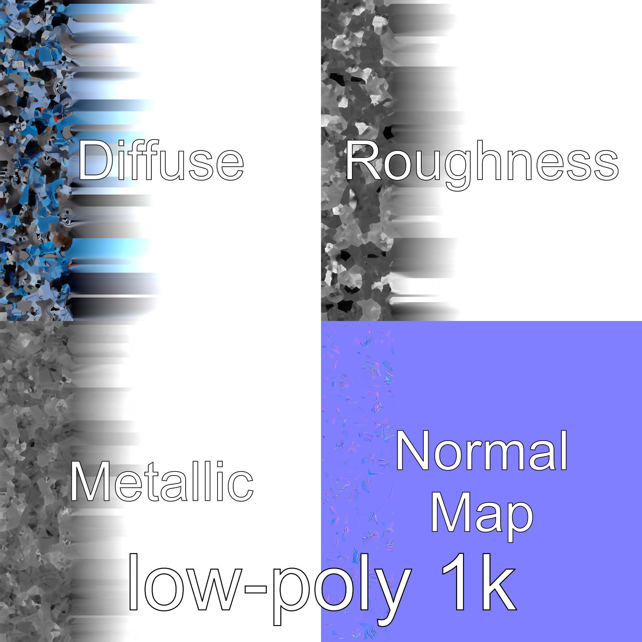 Sleek Modern Air Taxi Bubble Design Low-poly 3D model_1