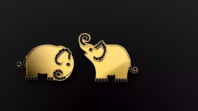 elephant pendant