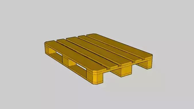 EuroPallet 3D 3D print model
