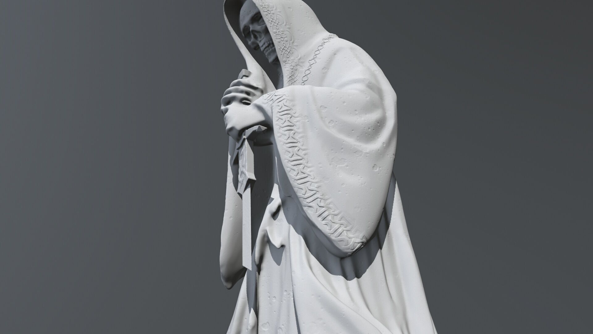 print Dark Statue 3D print model_11