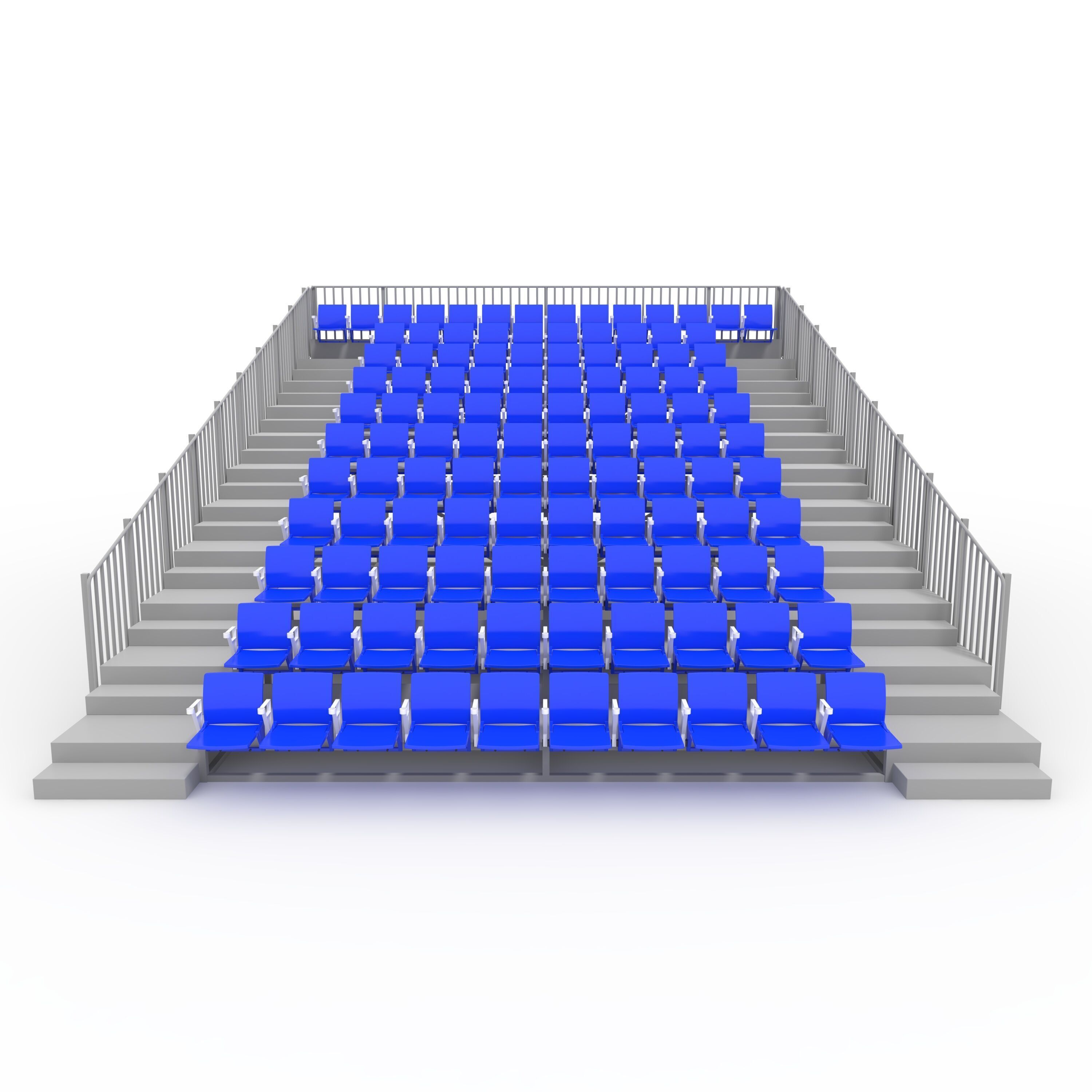 Bleachers 40 3D model_10