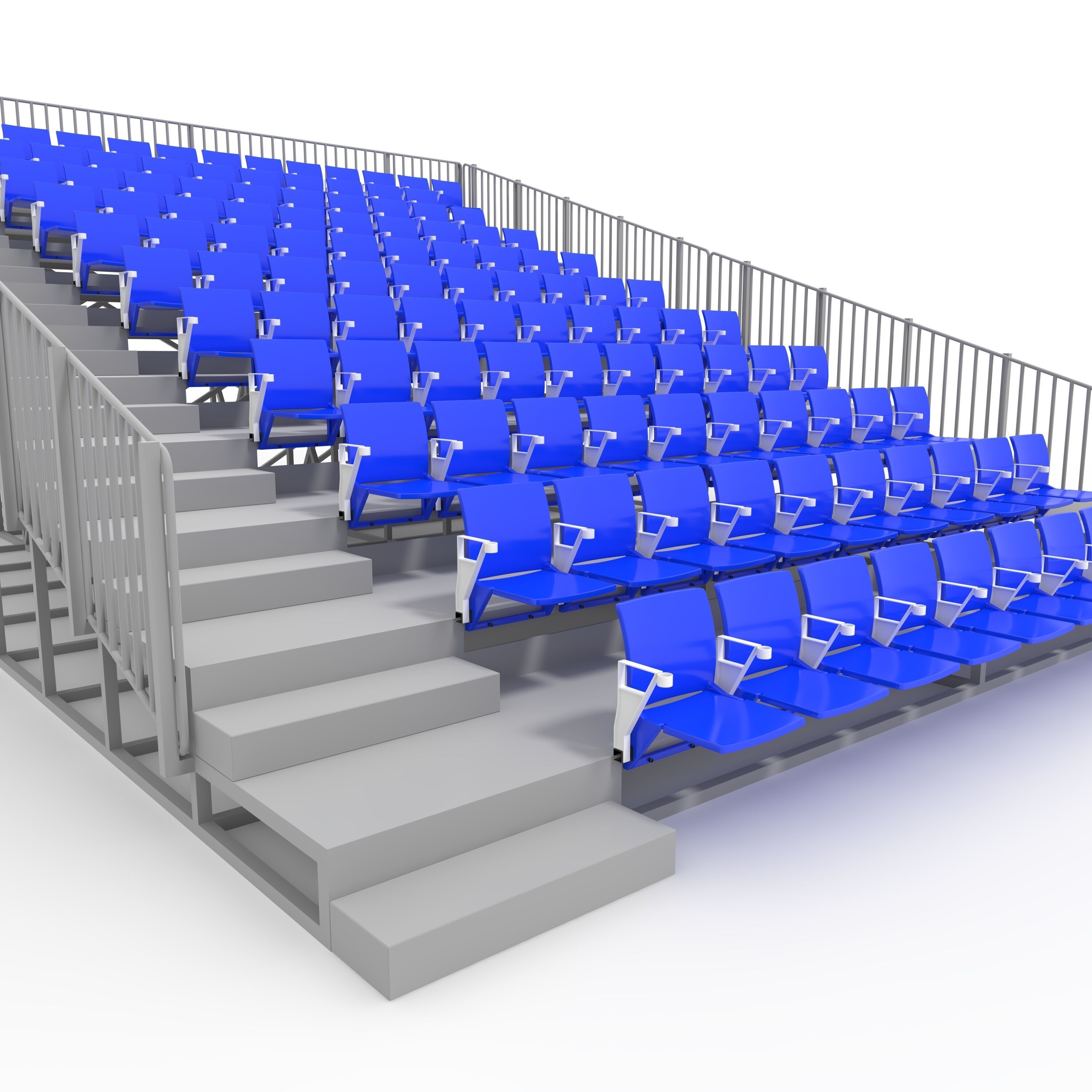 Bleachers 40 3D model_16