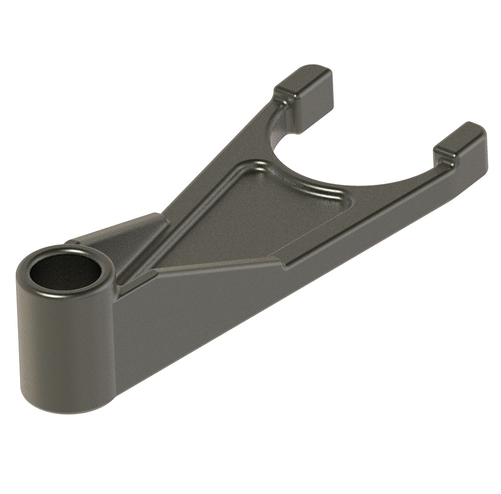 Tractor Gear Shift Fork 3D print model_2