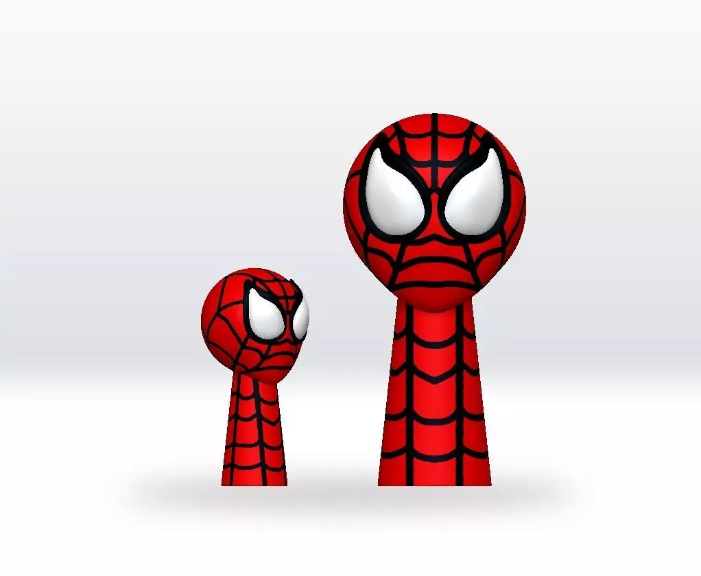 Sprunki Spiderman STL 3D Model Character Fanart 3D print model