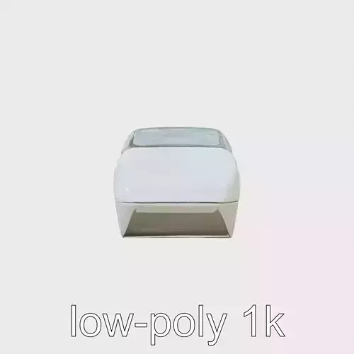 Futuristic Flying Taxi Concept Model