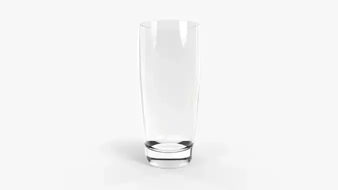 Willi Becher Glass Low-poly 3D model