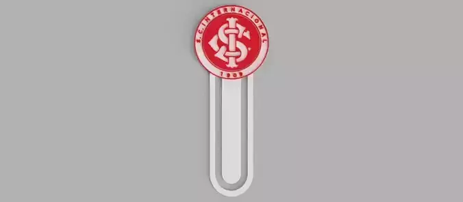 Sport Club Internacional Porto Alegre Football Shield Bookmark
