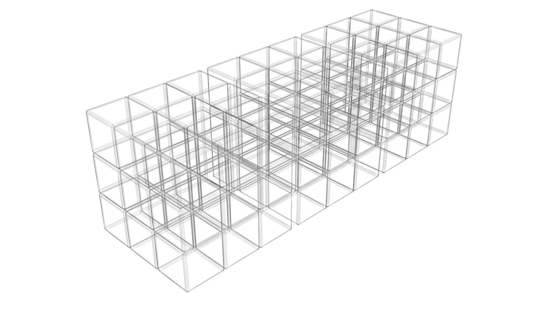 Chocolate Rubiks Cubes Set 3D model_18