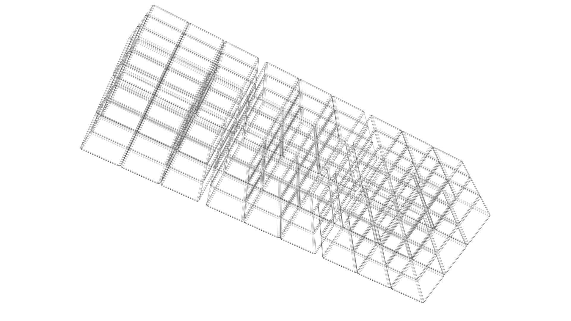 Chocolate Rubiks Cubes Set 3D model_16