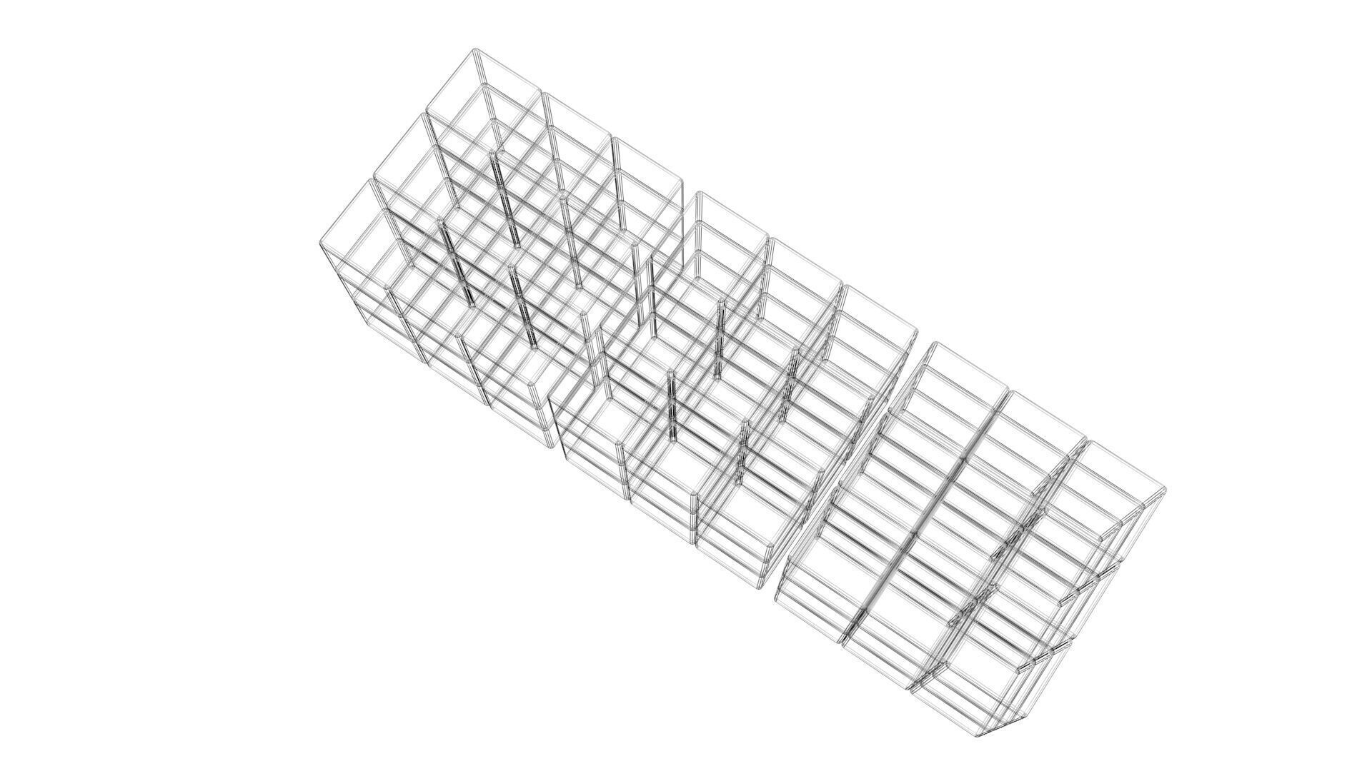 Chocolate Rubiks Cubes Set 3D model_13