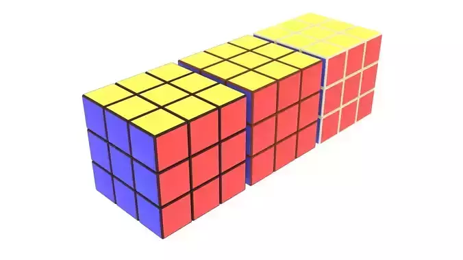 Chocolate Rubiks Cubes Set