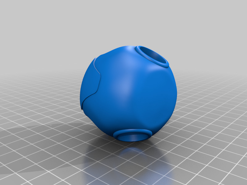 Astro Bot printed in parts Free 3D print model_5
