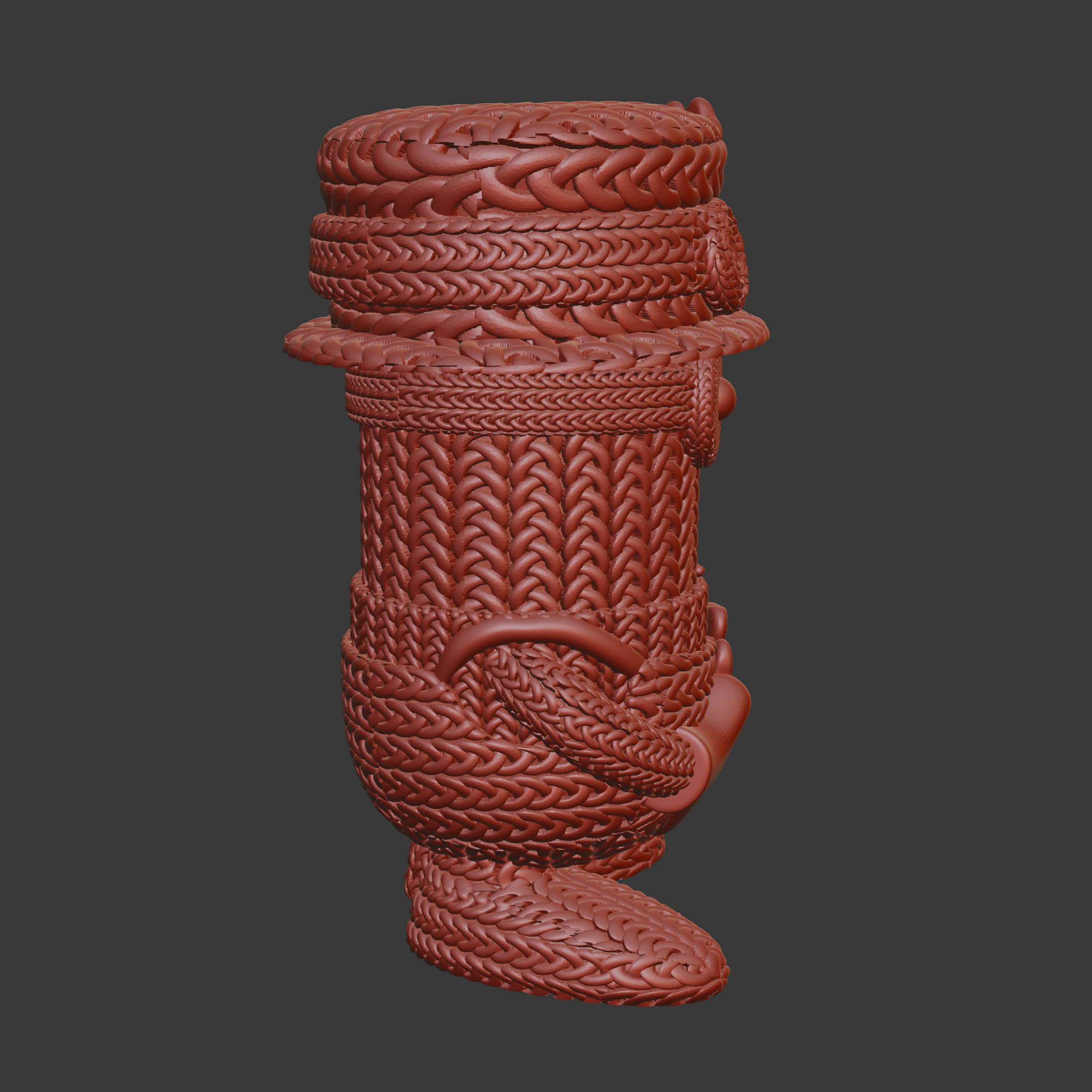 Knitted patrick Minion   3D print model_4