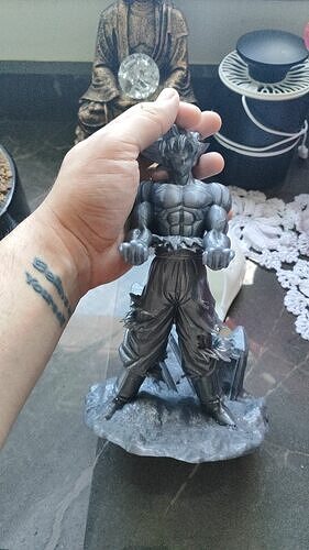Goku ultra instinct controller holder Free 3D print model