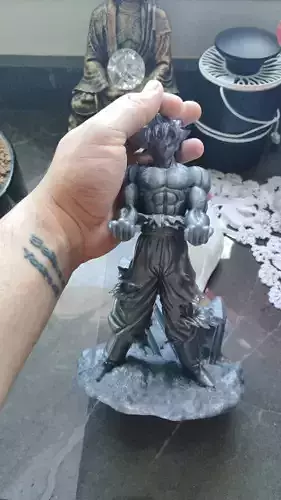 Goku ultra instinct controller holder Free 3D print model