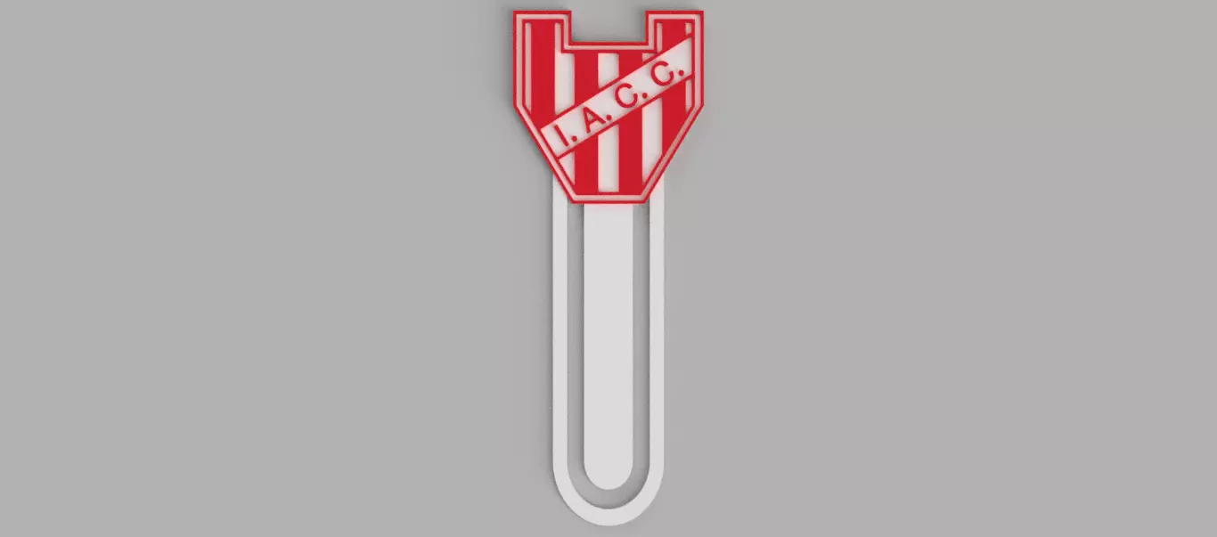 Club Instituto Atletico Central Cordoba Football Bookmark 3D print model