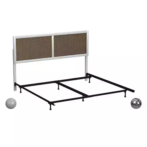 Hillsdale Serena Coastal WoodMetal King Size bed