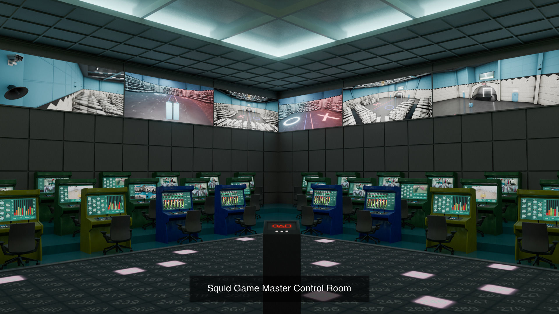 Squid Game All Maps 3D Model Collection_14