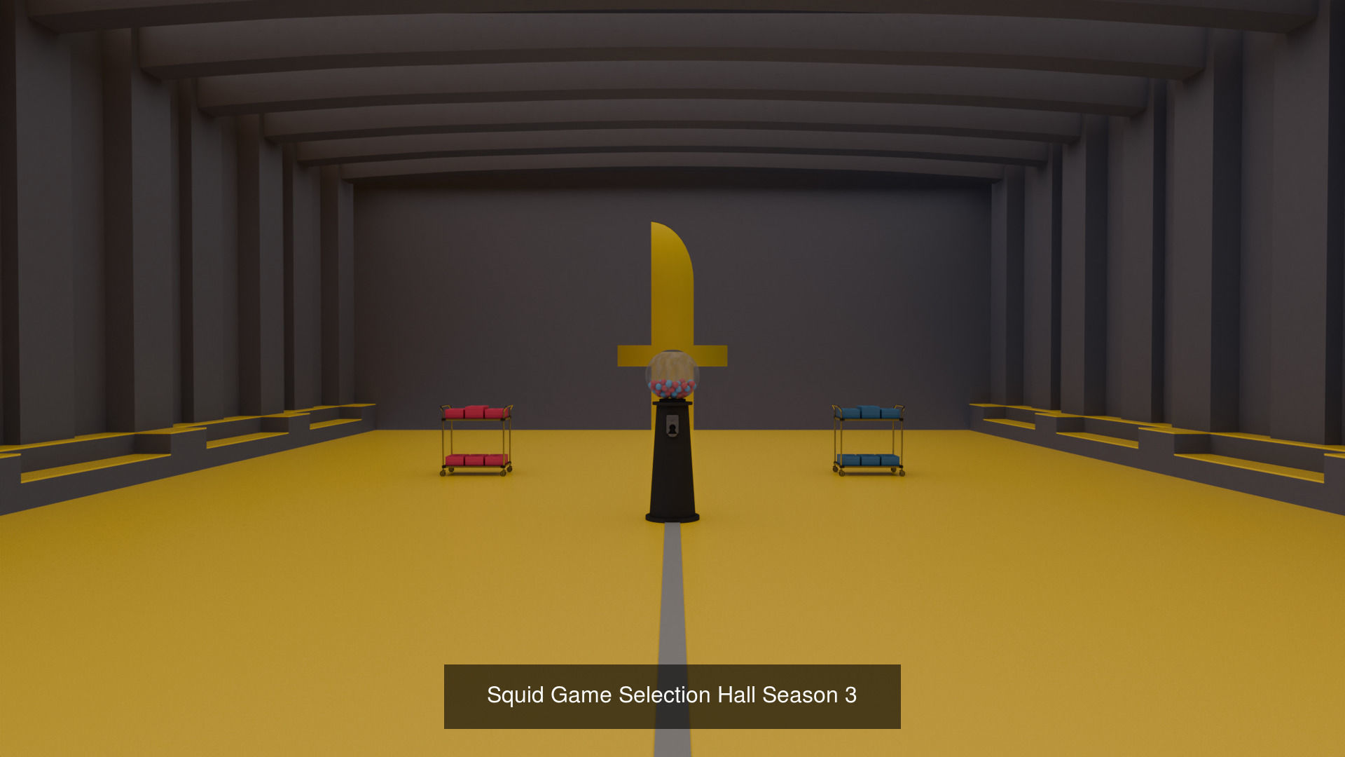 Squid Game All Maps 3D Model Collection_4