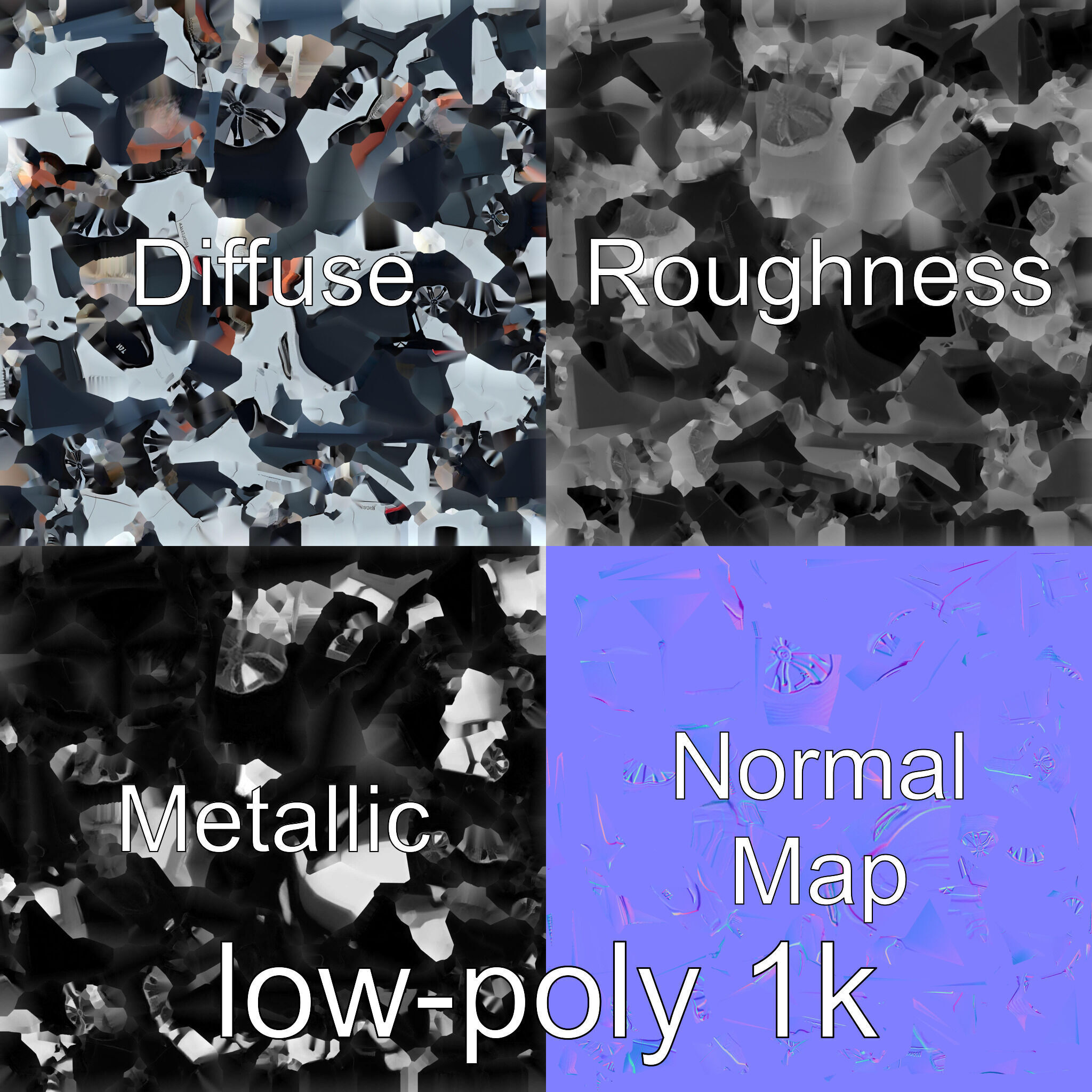 Futuristic Flying Taxi Concept Car 3D Model Low-poly 3D model_1