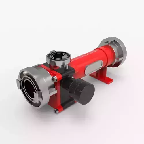 High-Quality 3D Model of a Firefighting Foam Mixer